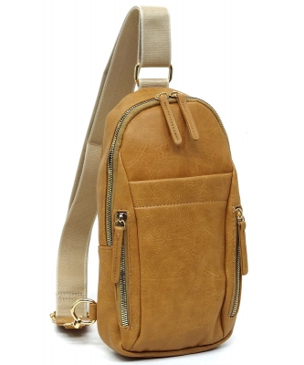 Fashion METRO MUSE Sling Bag GLM0087 TAN